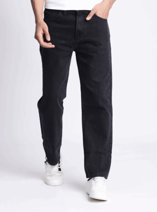 Pure Cotton Mid-Rise Relaxed Fit Denim Jeans